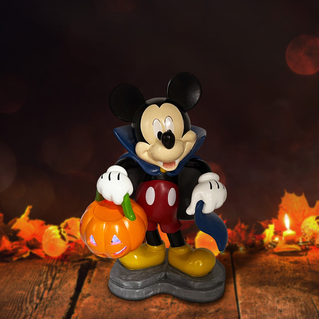 Mickey Blue Vampire Light-Up Statue