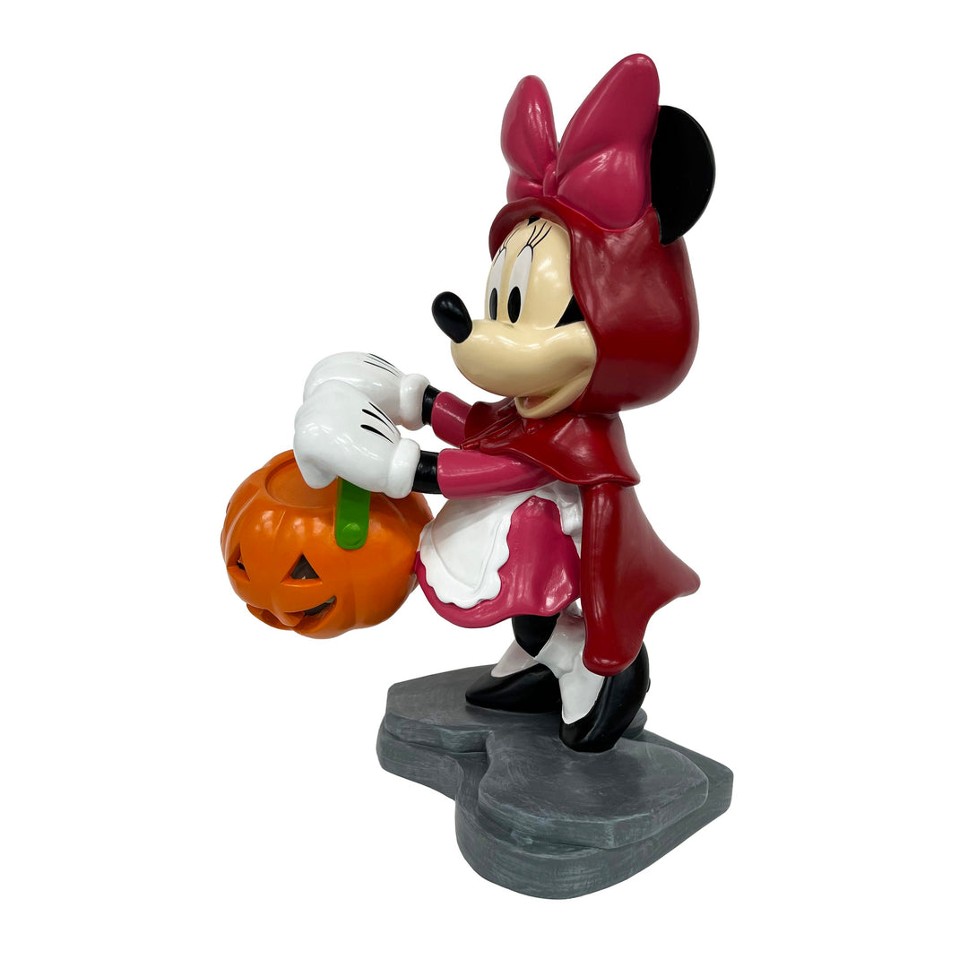 Minnie Red Riding Hood Halloween Statue