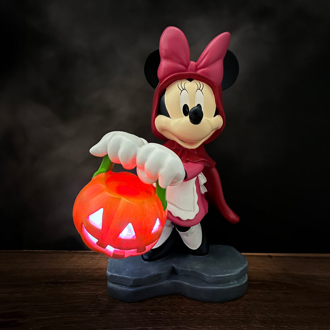Minnie Red Riding Hood Halloween Statue