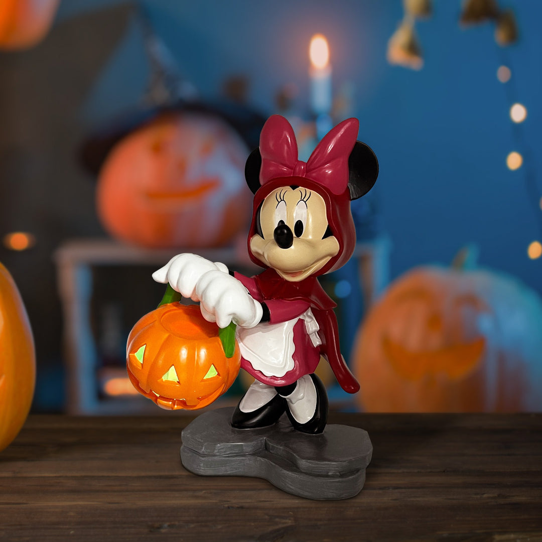 Minnie Red Riding Hood Halloween Statue