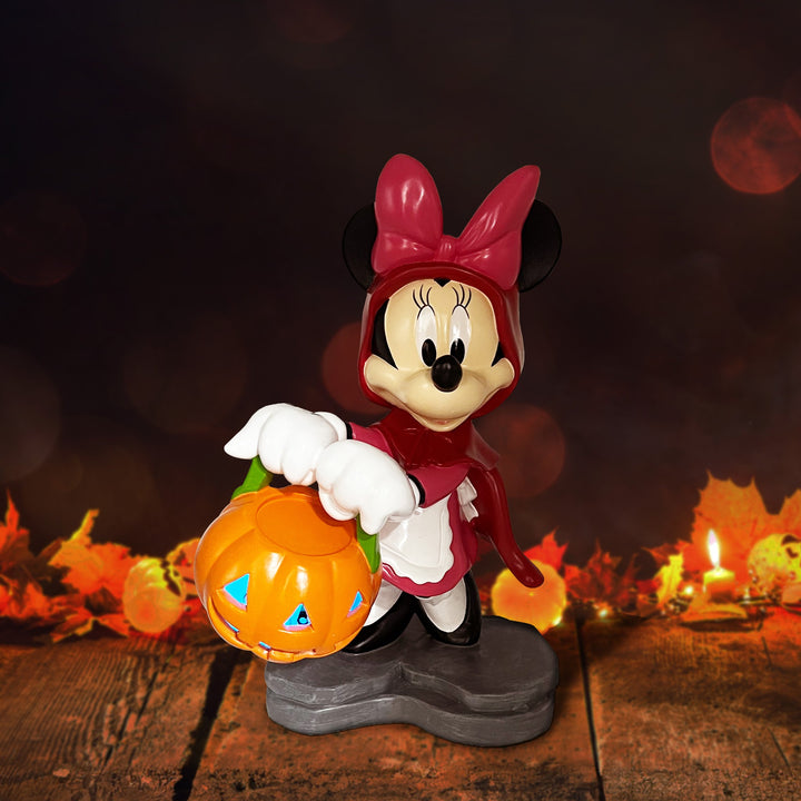 Minnie Red Riding Hood Halloween Statue