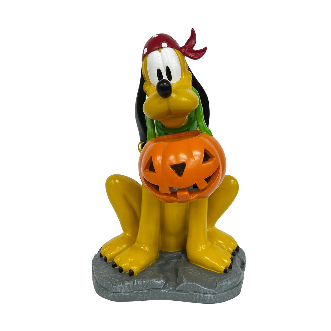 Pluto Pirate Halloween Light-Up Statue