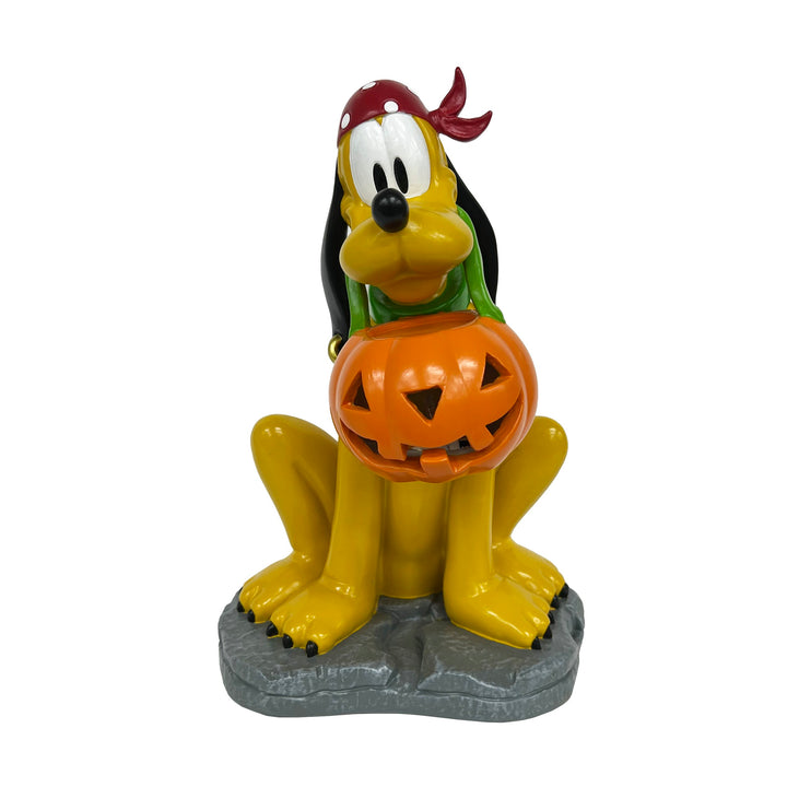 Pluto Pirate Halloween Light-Up Statue