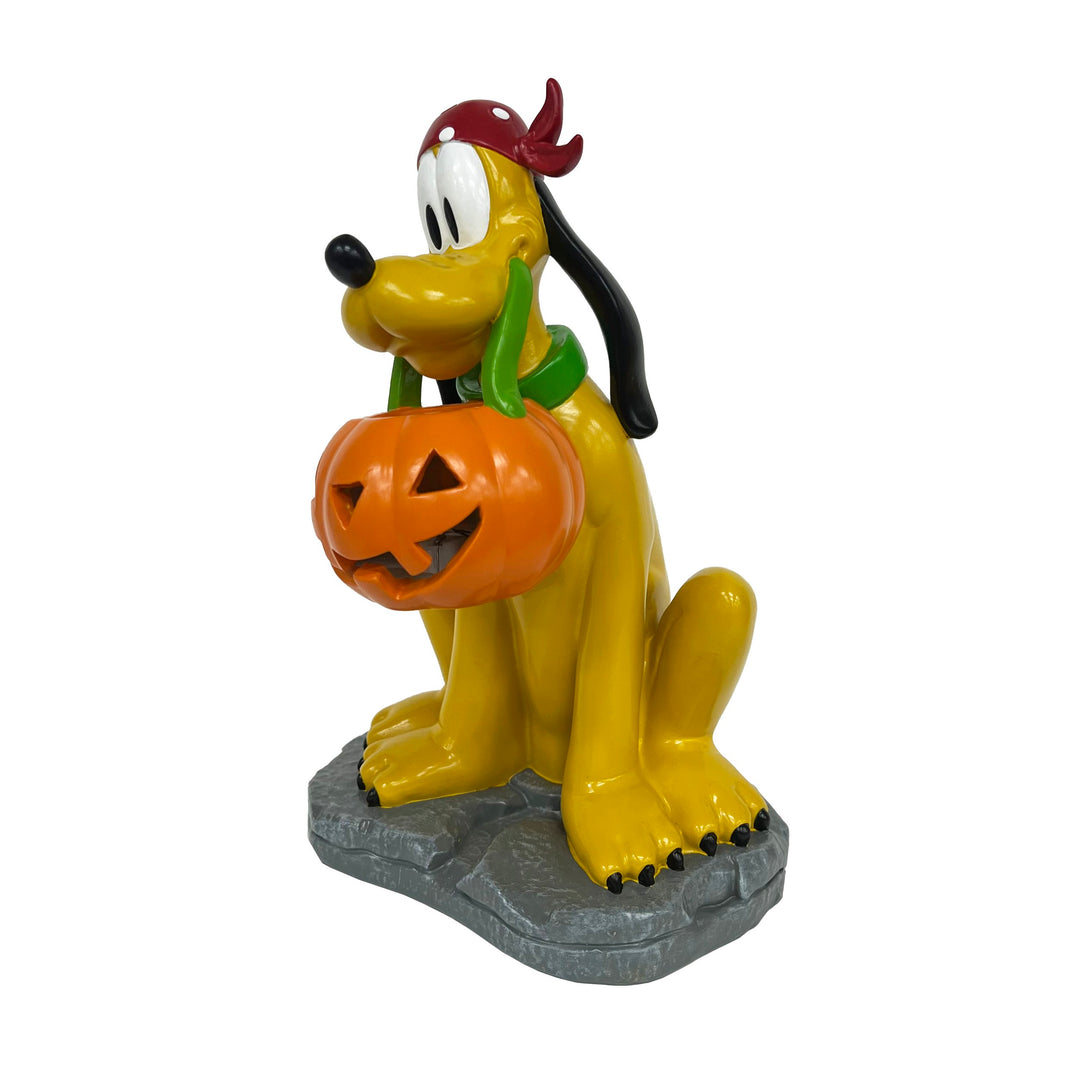 Pluto Pirate Halloween Light-Up Statue