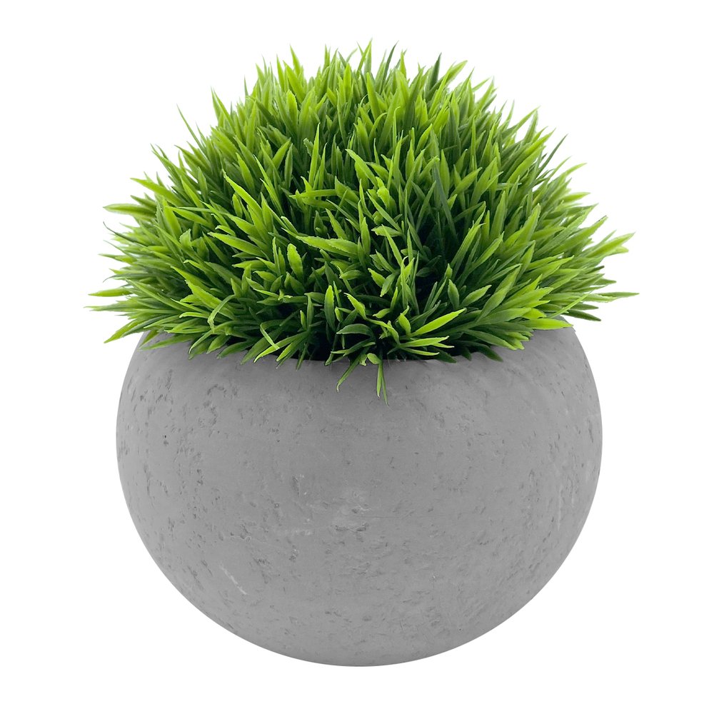 Stone Grass Pot