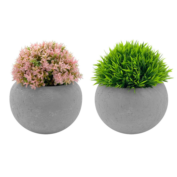 Stone Grass Pot