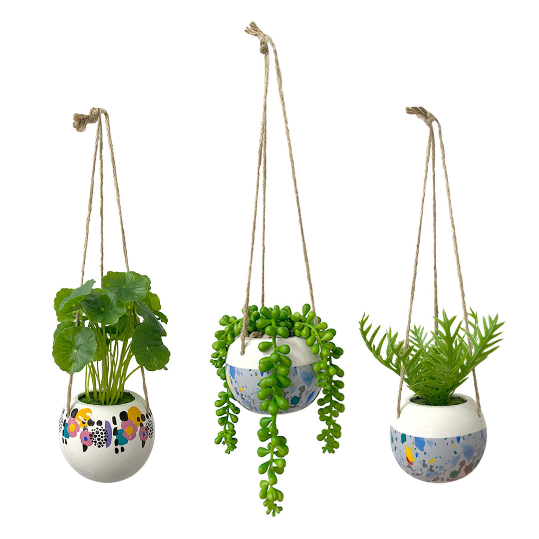 Floral Hanging Plant