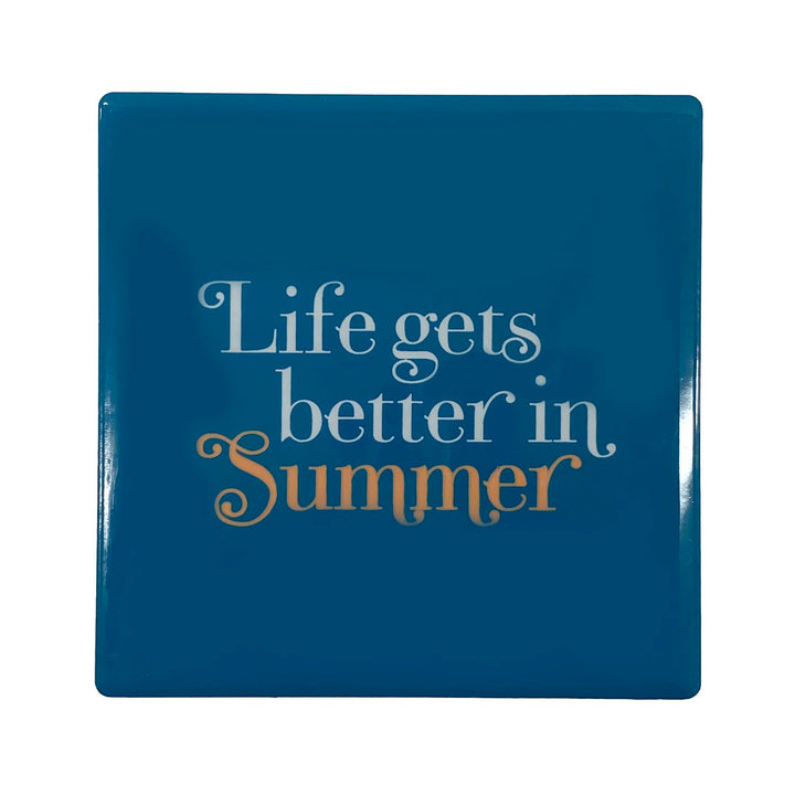 Ceramic Quote Magnets Set - Set of 4 PCs