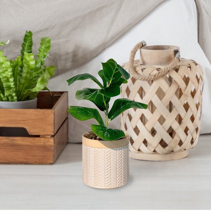 Chevron Pot