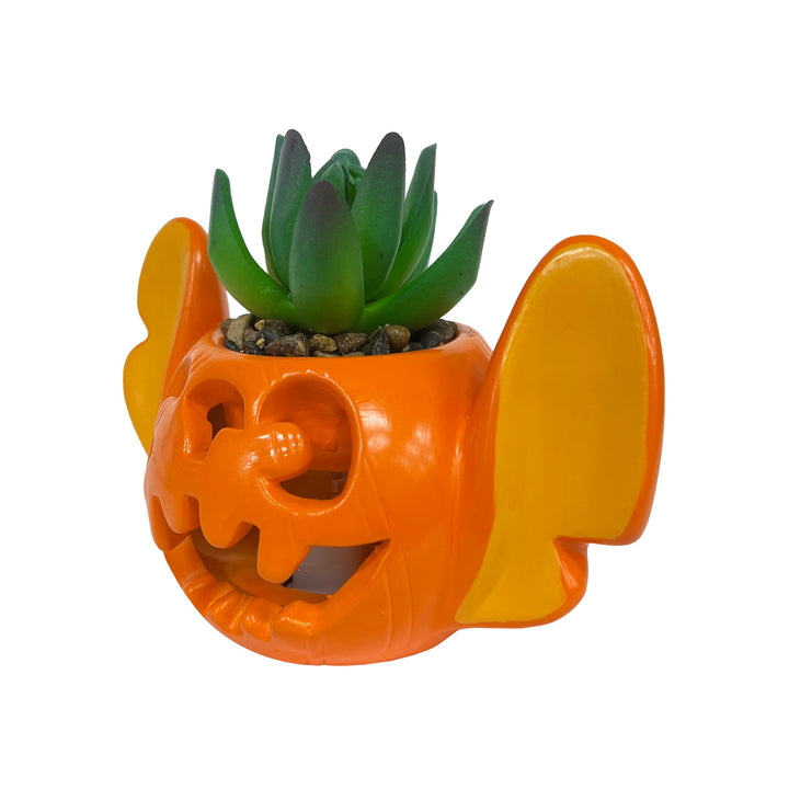 Stitch Light-Up Jack-O-Lantern Succulent