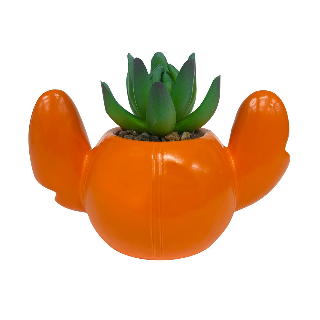 Stitch Light-Up Jack-O-Lantern Succulent