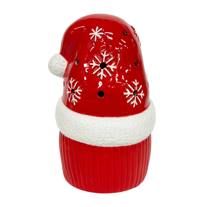 Santa Sally Light-Up Statue