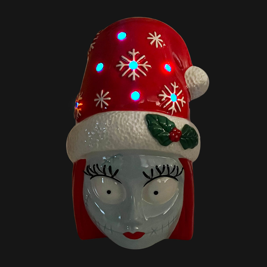 Santa Sally Light-Up Statue