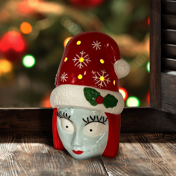 Santa Sally Light-Up Statue