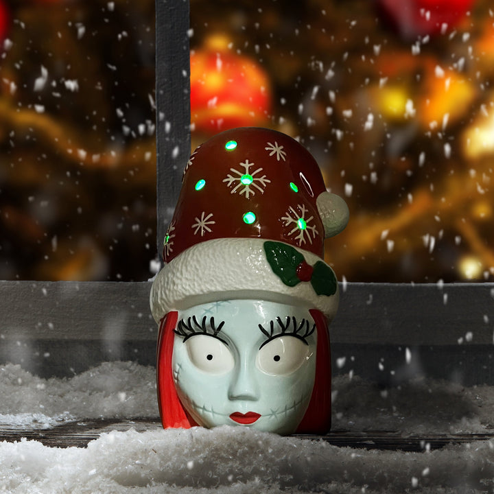 Santa Sally Light-Up Statue