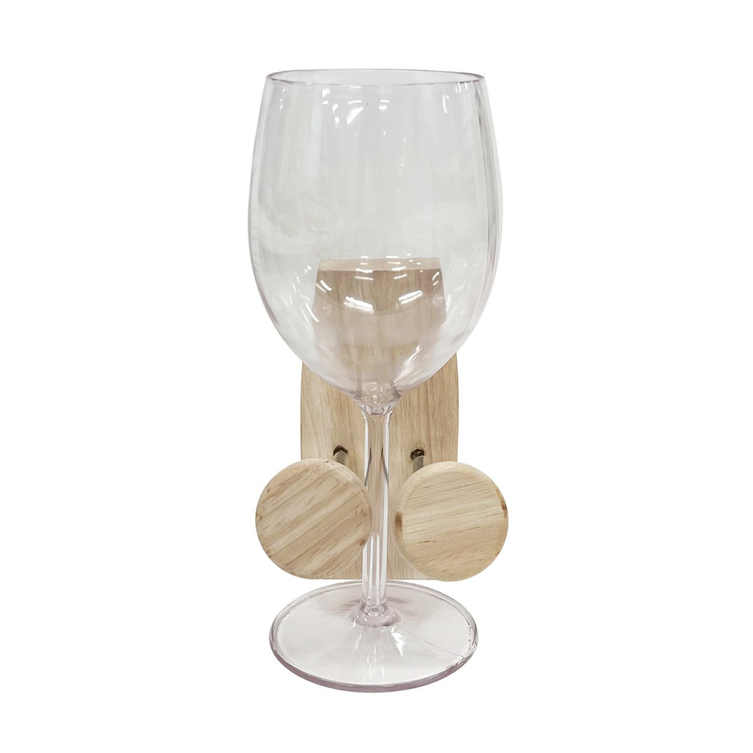 Bath Wine Holder & Wine Glass Set