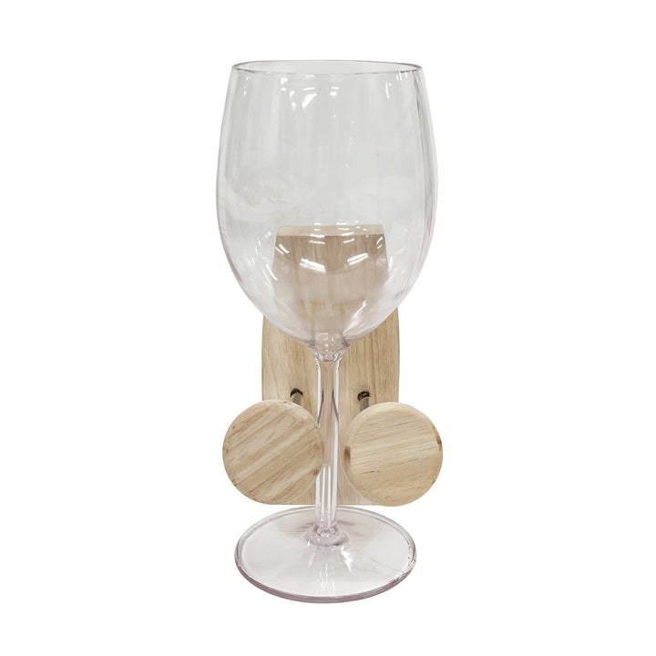 Bath Wine Holder & Wine Glass Set