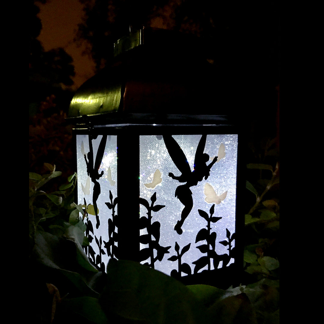 Disney Garden - Tink Solar Metal Lantern