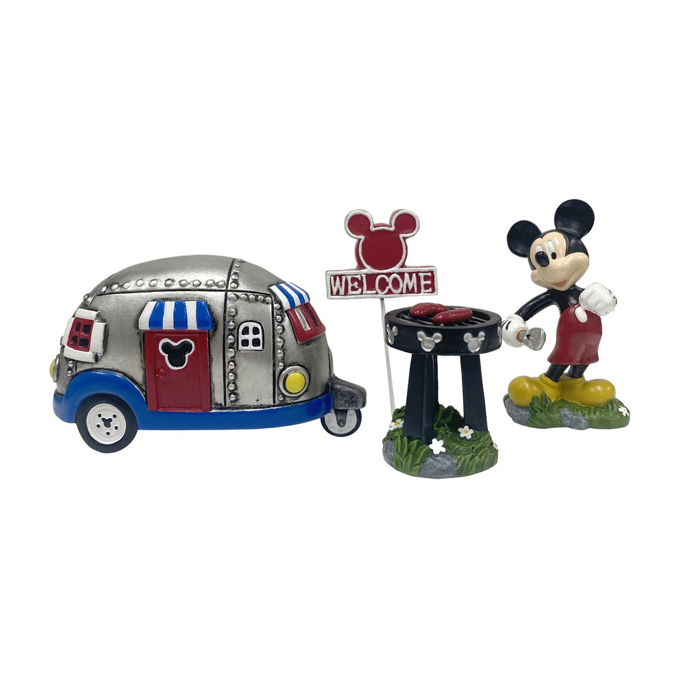 Mickey Miniature Garden Set (4 Pieces Set)