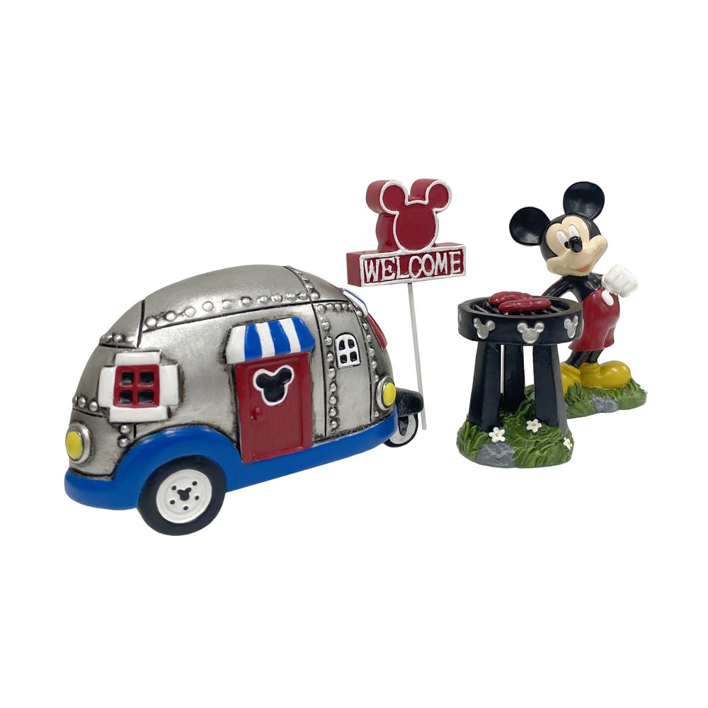Mickey Miniature Garden Set (4 Pieces Set)