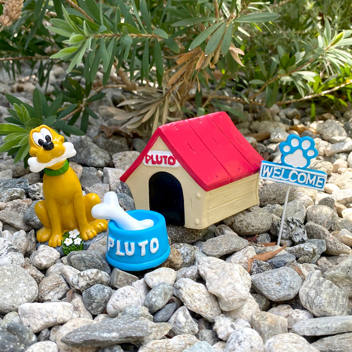 Pluto Miniature Garden Set (4 Pieces Set)