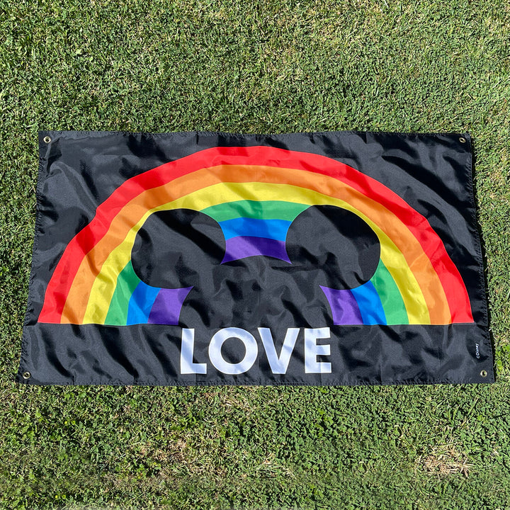 Disney Mickey LOVE Pride Banner