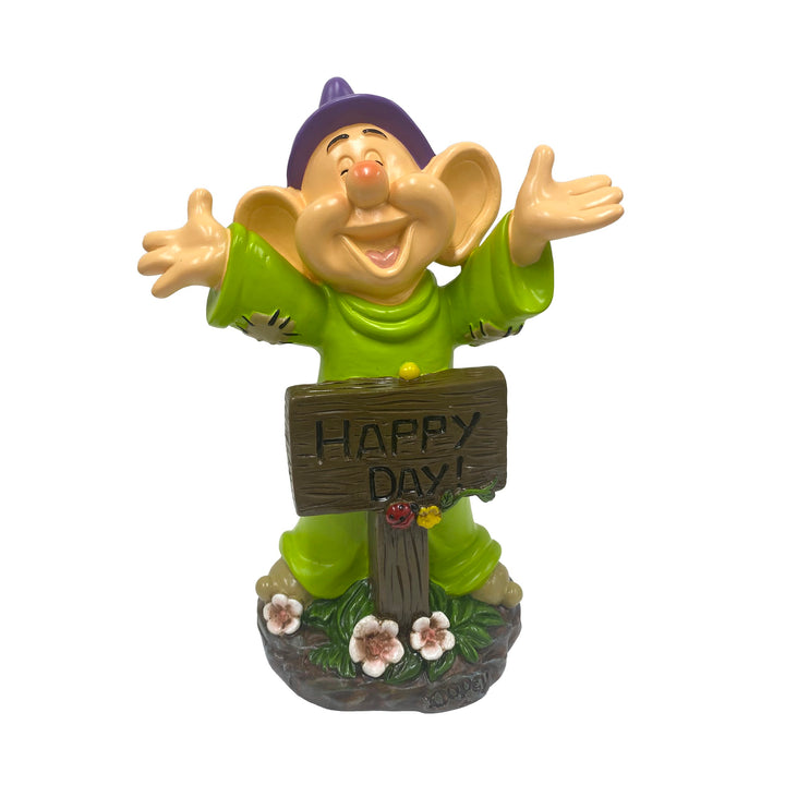 Snow White and Seven Dwarves Garden Statues Set (8 Pieces)