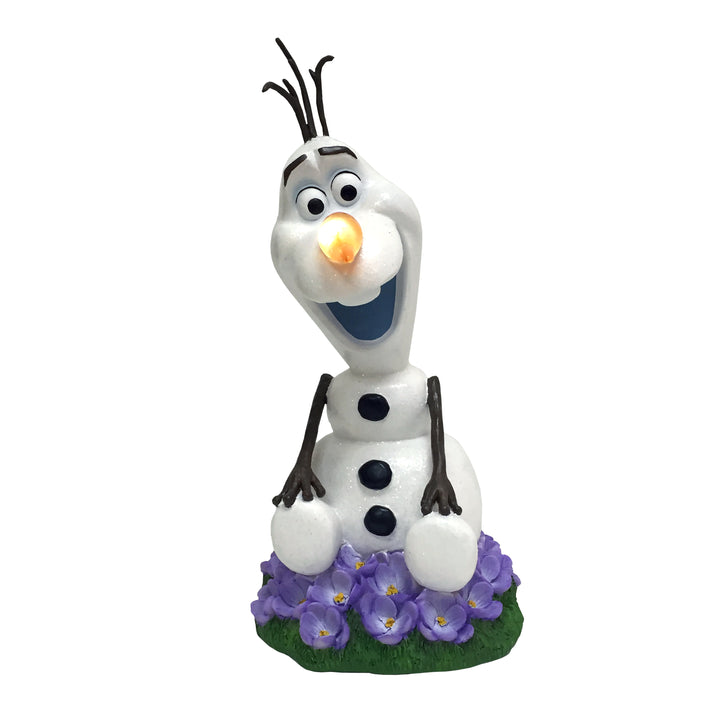Frozen Olaf Solar Statue