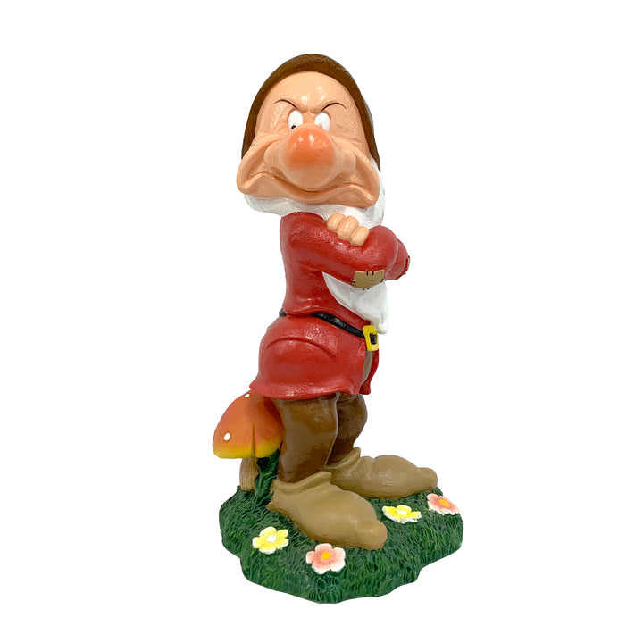 Grumpy Garden Statue