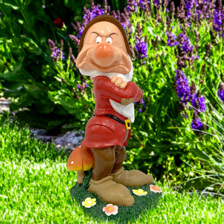 Grumpy Garden Statue