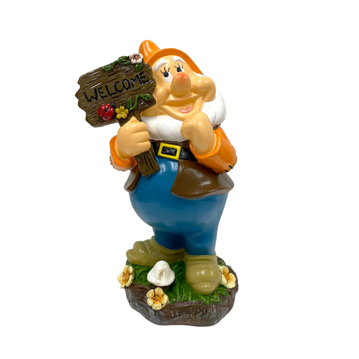 Snow White and Seven Dwarves Garden Statues Set (8 Pieces)