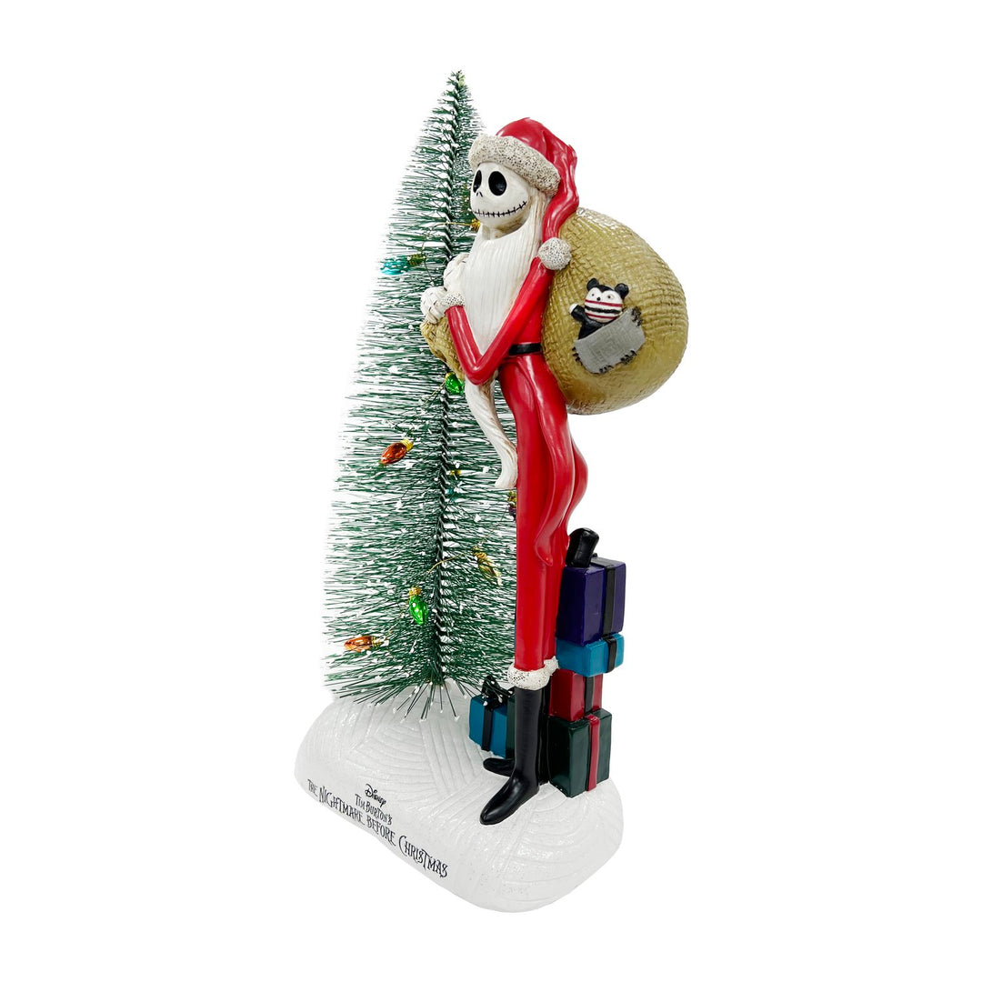 Tim Burton's The Nightmare Before Christmas Santa Jack Christmas Tree Statue