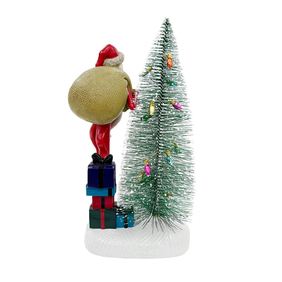 Tim Burton's The Nightmare Before Christmas Santa Jack Christmas Tree Statue