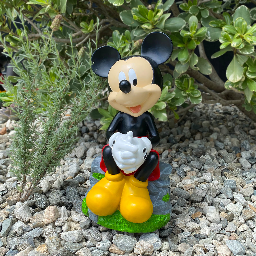 Mickey Mouse Sitting Garden Statue