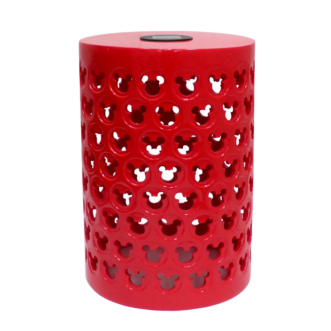 Mickey Mouse Red Solar Power Garden Stool