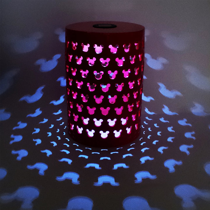 Mickey Mouse Red Solar Power Garden Stool