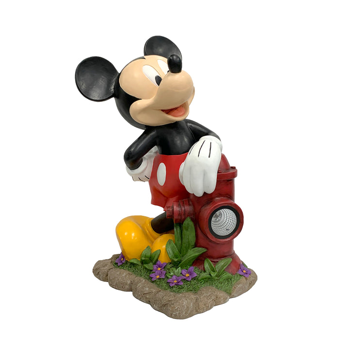 Mickey Mouse Solar Fire Hydrant Statue