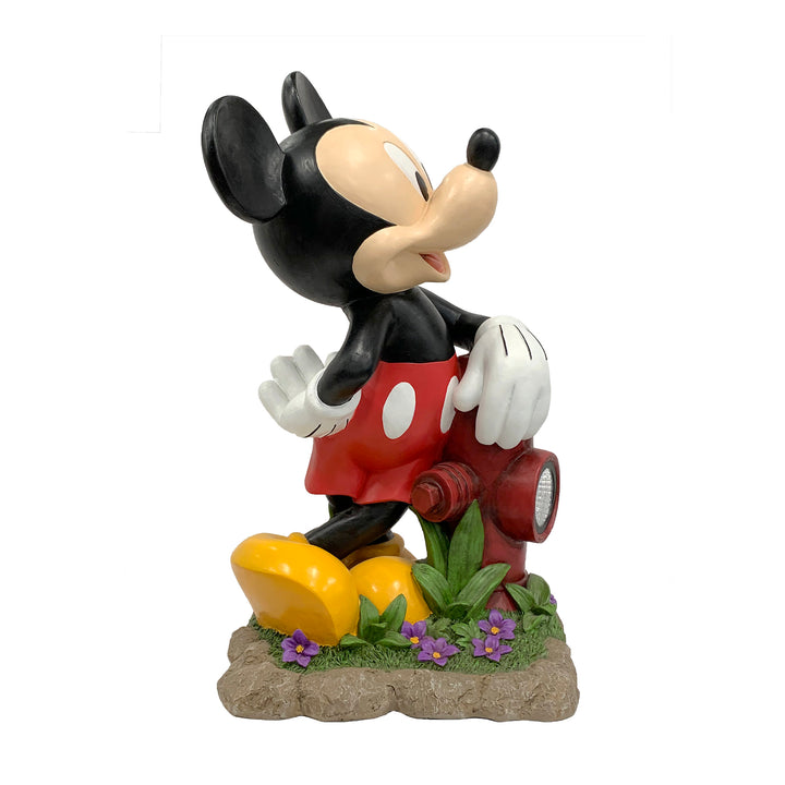 Mickey Mouse Solar Fire Hydrant Statue