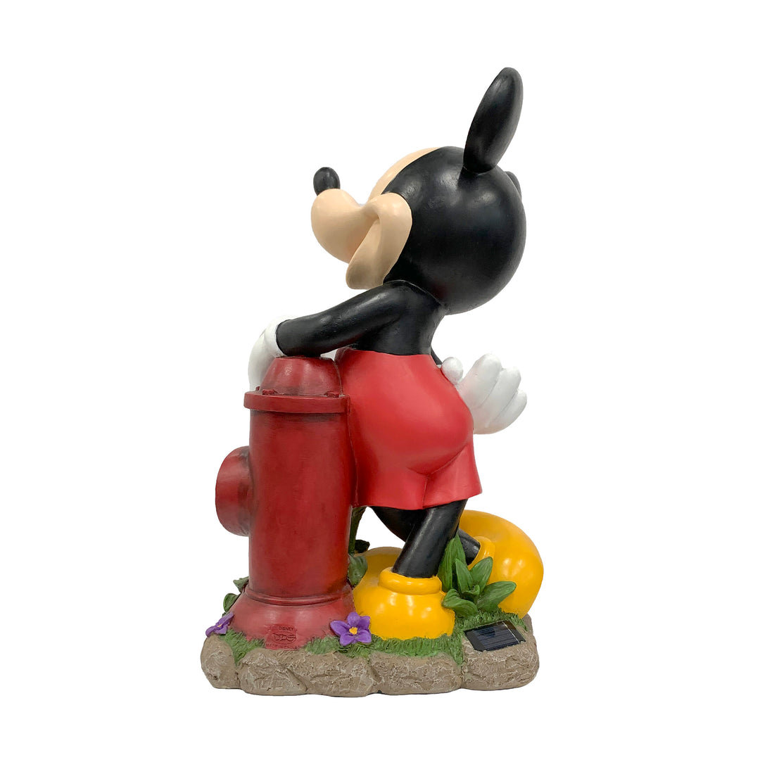 Mickey Mouse Solar Fire Hydrant Statue