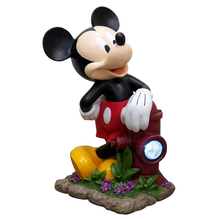 Mickey Mouse Solar Fire Hydrant Statue