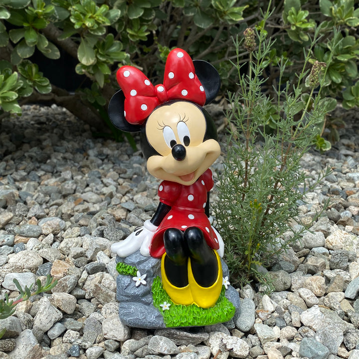 Minnie Mouse Sitting Garden Statue