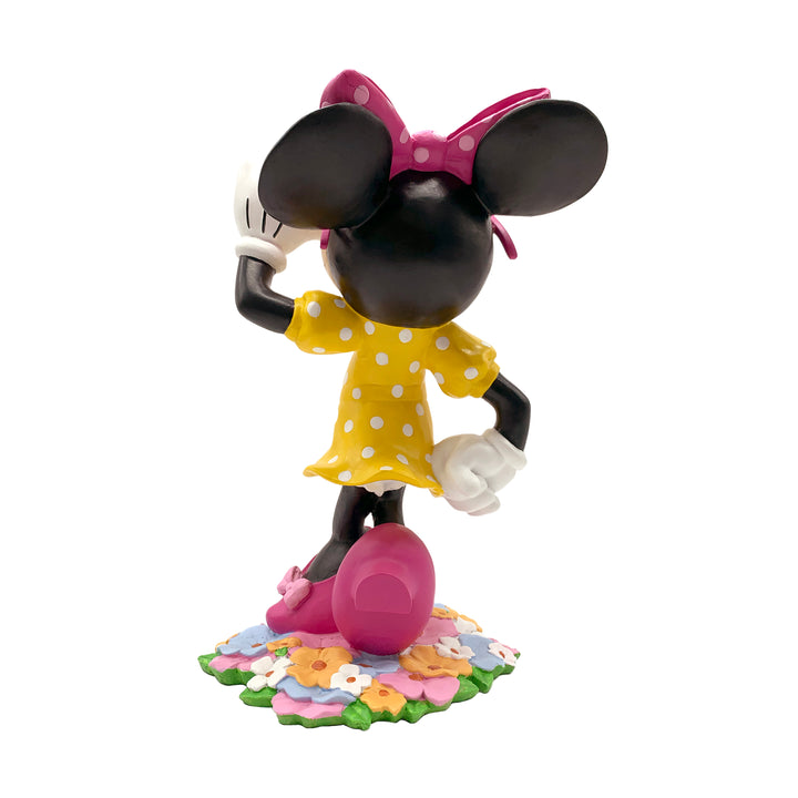 Minnie Mouse with Flowers Garden Statue