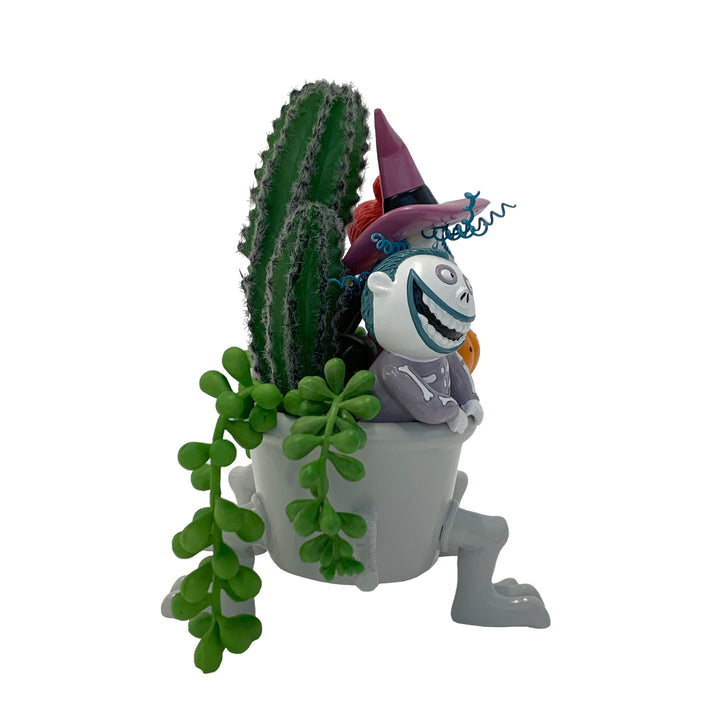 Tim Burton's The Nightmare Before Christmas Barrel, Shock & Lock Succulent