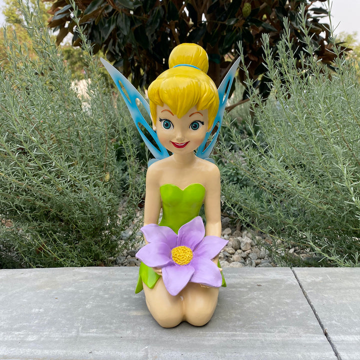 Tink with Flower Garden Statue